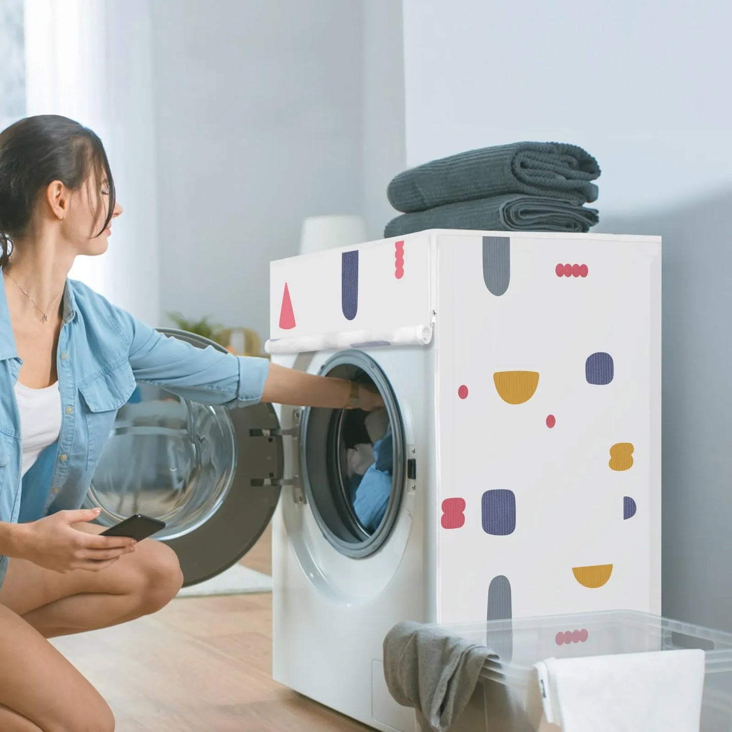 HydroShield – Waterproof Washing Machine Cover (6–8 Kg)