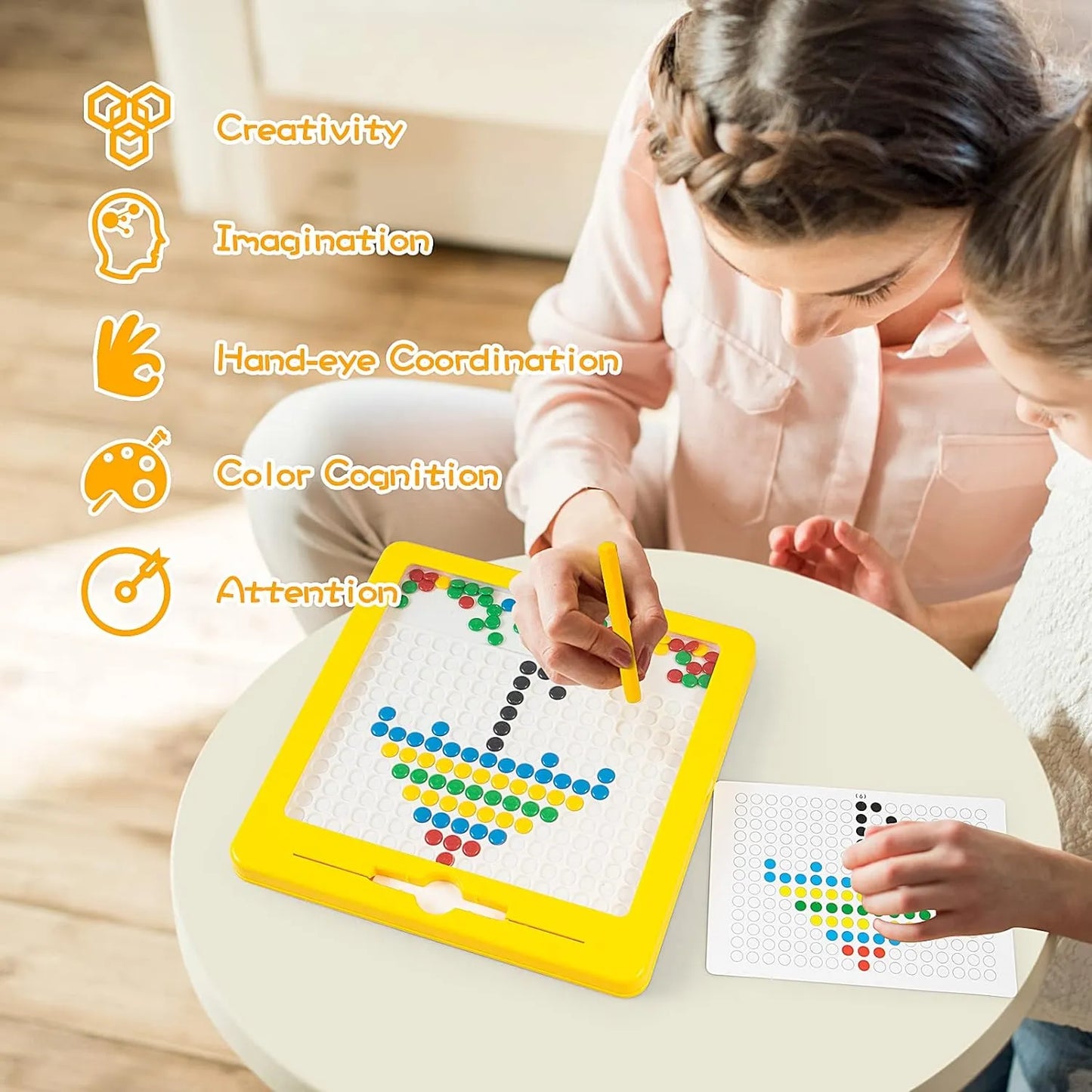 Doirdon Magnetic Bead Drawing Board