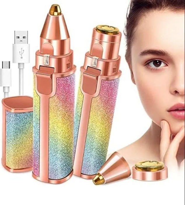 Flawless 2-in-1 Hair Remover – Painless & Rechargeable
