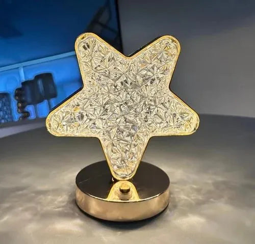 StarGlow Touch Lamp – 3-Color USB Night Light